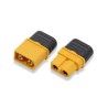 Amass XT60H Connector Power Plug Male/Female Gold Plated w/ Protective Shell
