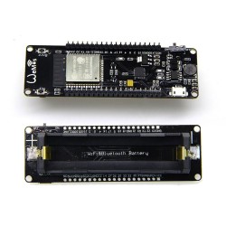 WEMOS-ESP32 Wi-Fi + Bluetooth IOT Microcontroller with 18650 battery holder
